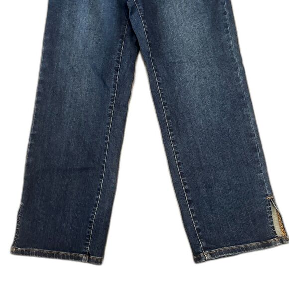 Judy Blue Center Stage Jeans High Rise Straight Leg Crop Casual Denim Size 7/28 - Picture 3 of 7